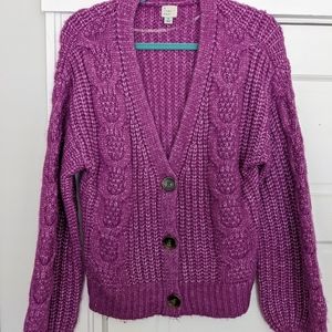 Purple Target / A New Day Cardigan (Medium)